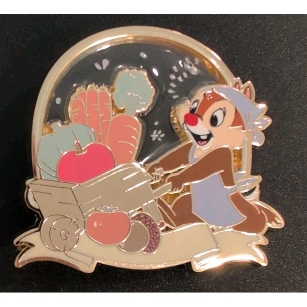 Disney Chip & Dale Veggies Blind Box Enamel Pin